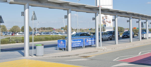 Trolley Corral Branding 60, Outdoor, Larnaca Airport