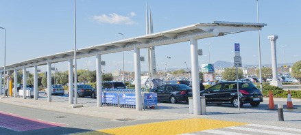 Trolley Corral Branding 61, Outdoor, Larnaca Airport