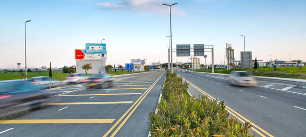 Twin Backlit Billboard 1, Outdoor, Larnaca Airport