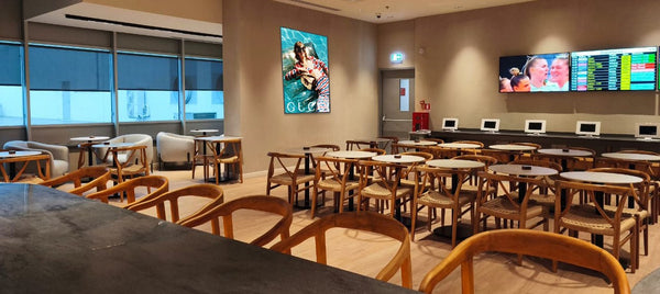 75-inch Digital Screens, Package of 4, VIP Lounge, Larnaca Airport