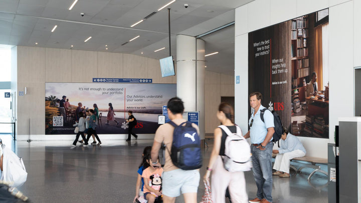 Banner Domination (1839, 1840, 1841), LAX Terminal 1, Los Angeles