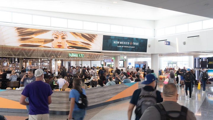 Large Format Banner Package (1817, 1831), LAX Terminal 1, Los Angeles
