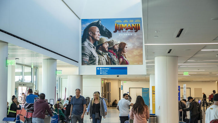 Overhead Banner (1815), LAX Terminal 1, Los Angeles