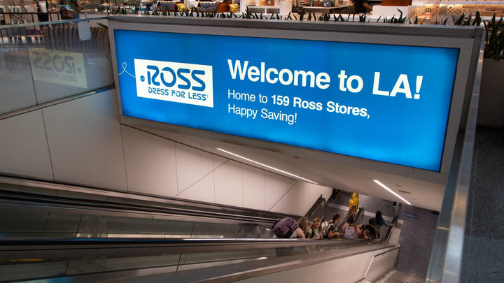 Static Banner (1801), LAX Terminal 1, Los Angeles