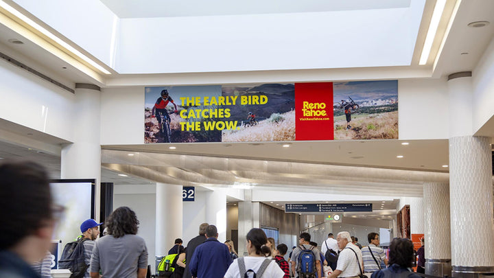Static Banner (6805), LAX Terminal 6, Los Angeles