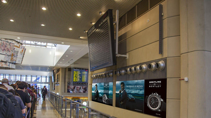Banner Package (0843, 0844), LAX Terminal B, Los Angeles