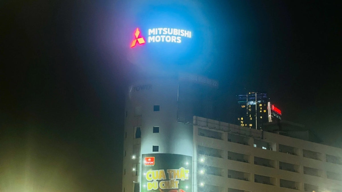 LED Lettering, Chữ - tower V Tower, 649 Kim Mã, ward Giảng Võ, Hanoi