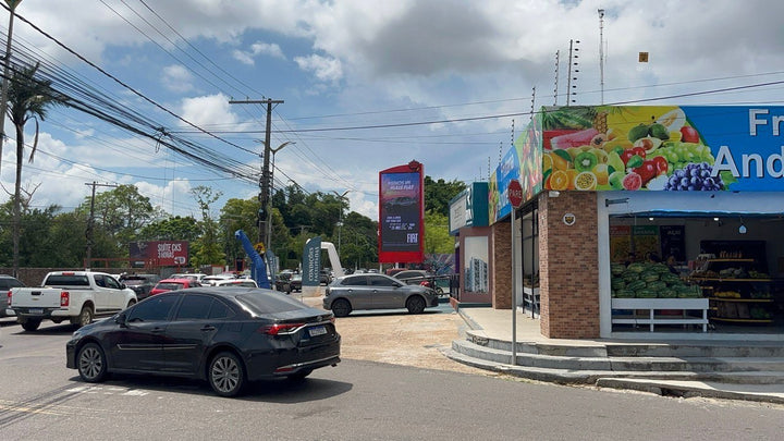 Digital LED Panel (OOH), Av. Andre Araujo (Super Pets), Manaus, Brazil