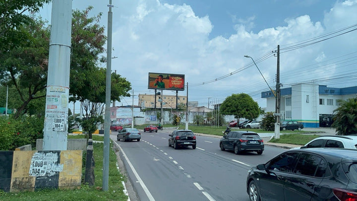Digital LED Panel (OOH), Av. Coronel Teixeira (19o DIP), Manaus, Brazil