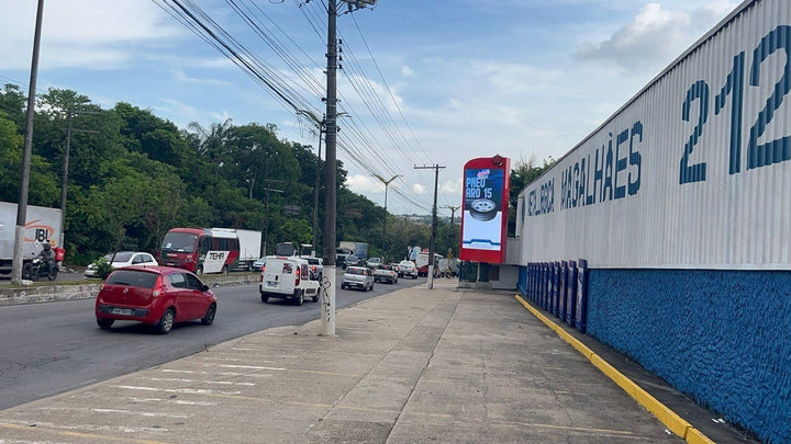 Digital LED Panel (OOH), Av. Rodrigo Otavio (Metal. Magalhaes), Manaus, Brazil