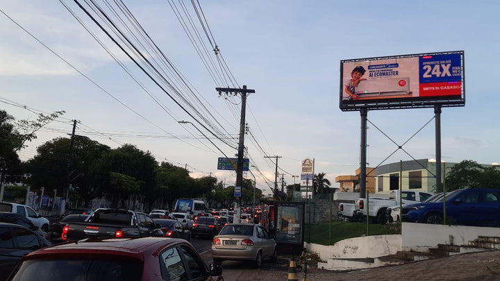 Digital LED Panel (OOH), Av. Djalma Batista (Braga Motors/BMW), Manaus, Brazil