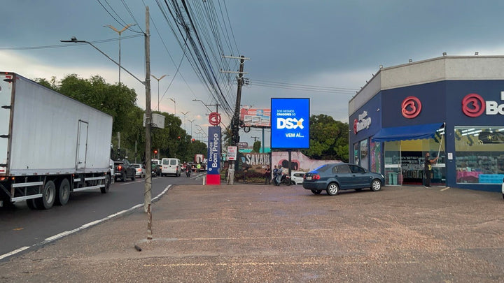 Digital LED Panel (OOH), Av. Torquato Tapajos (Drog. Bom Preco), Manaus, Brazil