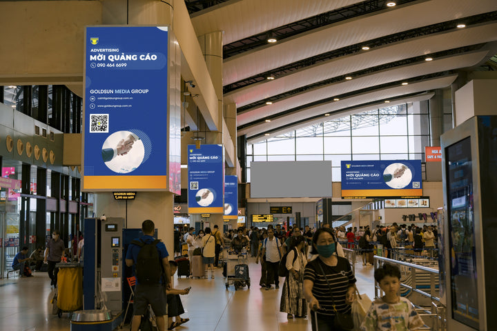 LED Screen, 9-NB package: LED screen checkin wing A, Hanoi