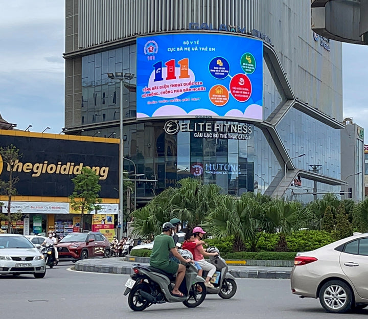 LED Screen, Building City HUB, no. 1 road Lê Hồng Phong, ward Thành Vinh, Nghe An