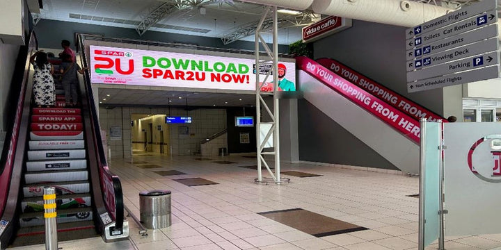 Public Concourse Escalators, Lanseria International Airport