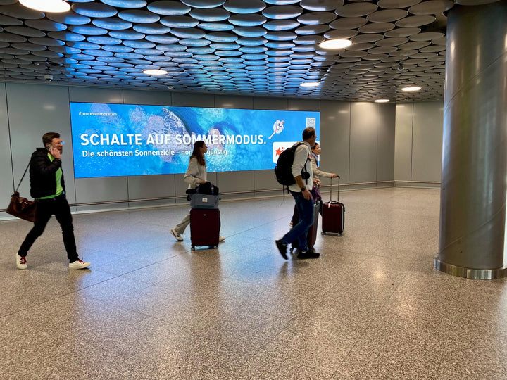Light Box C2, Departures After Security, Terminal C, Hannover Airport