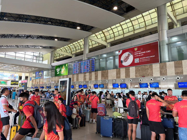 Lightbox, Check-in counter tops wing B domestic terminal (IP46), Hanoi