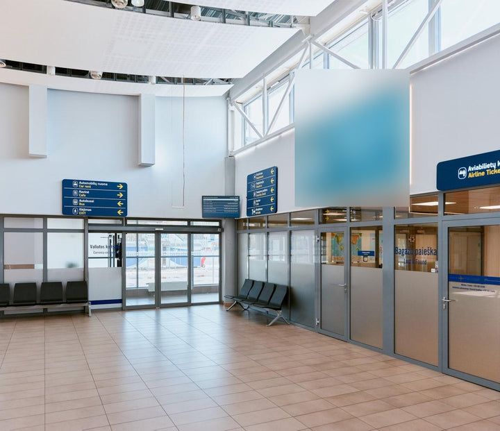 Lightbox P-LB-03-09, Non-Schengen Arrivals Hall, Palanga Airport