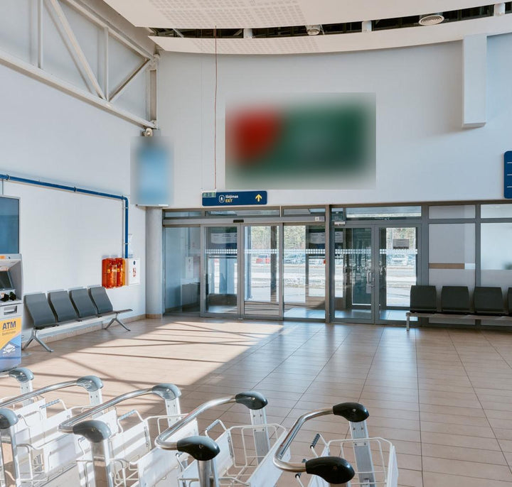 Lightbox P-LB-03-10, Non-Schengen Arrivals Hall, Palanga Airport