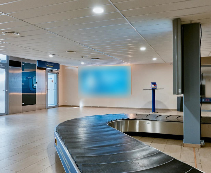 Lightbox P-LB-03-17, Schengen Baggage Claim Hall, Palanga Airport