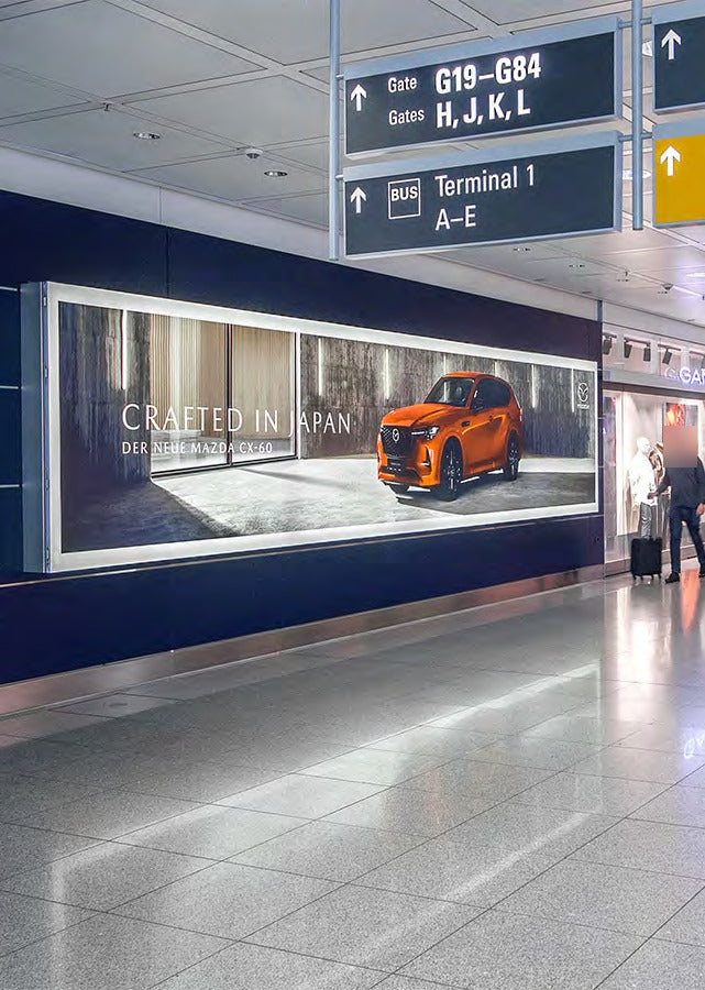 Lightbox Package Plaza, Terminal 2 Level 04, Munich Airport