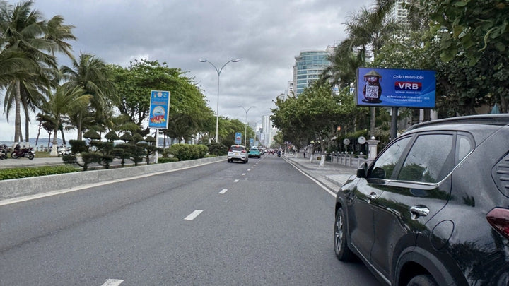 Lightbox, VT7 sidewalk west side road Trần Phú - p. Xương Huân, Nha Trang