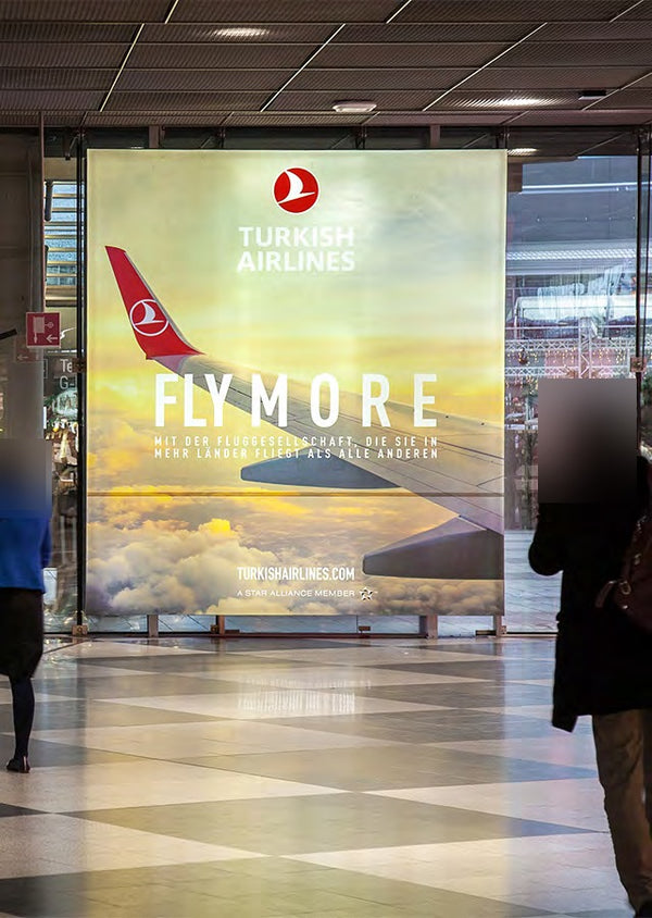 Lightboxes Glass Frontage, Munich Airport Center Level 03, Munich Airport