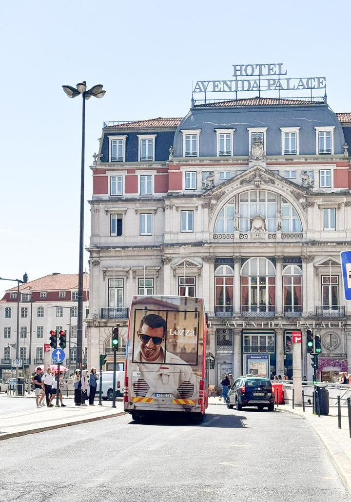 Open-Top Tourist Bus Advertising, Lisbon