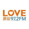 LOVE 972 FM Singapore station logo
