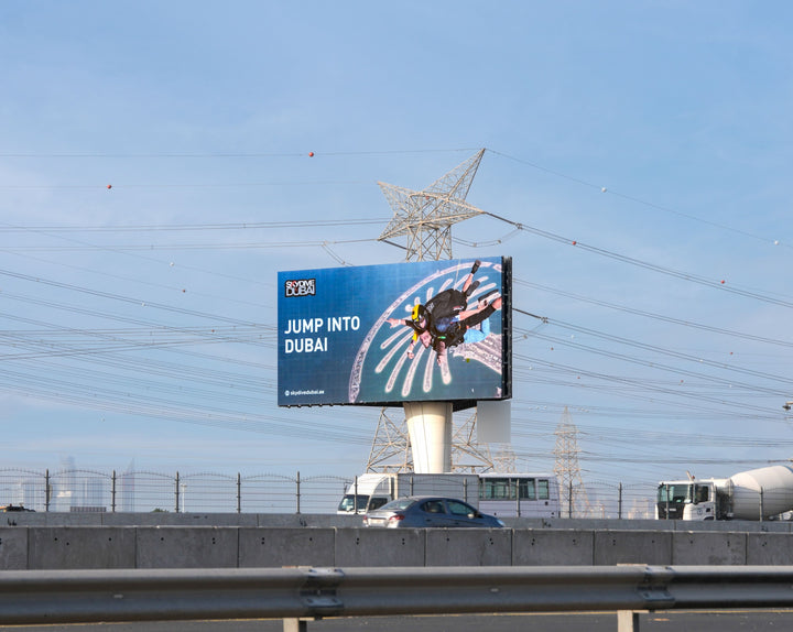 MBZ Road Digital Billboard - Jumeirah Golf Estates, Dubai
