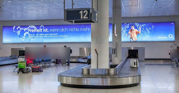 Megasize Lightbox, Terminal 2 Central Baggage Claim, Munich Airport
