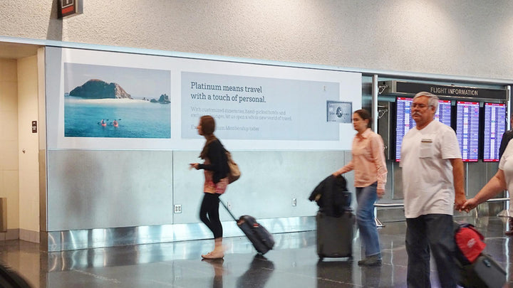 Walkway Wall Wrap Package (2916, 2924, 2926), Miami International Airport Concourse J, Miami