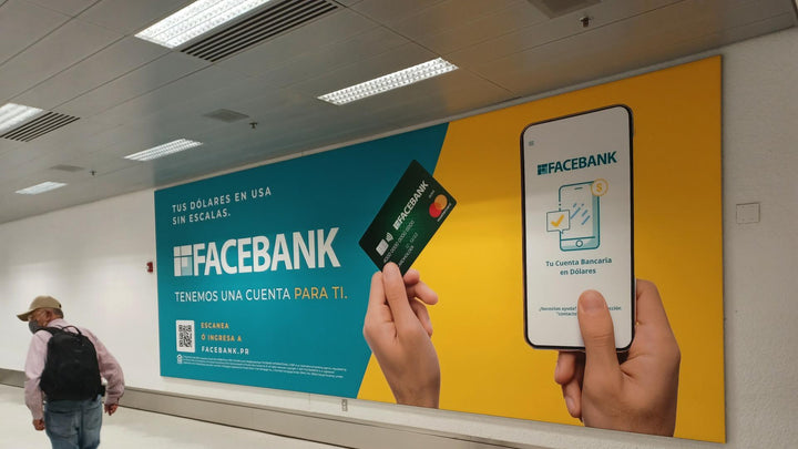 International Arrivals Static Banner Package (3424, 3426), Miami International Airport Concourses D, E and F, Miami