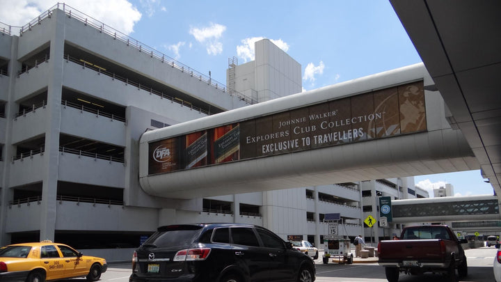 Exterior Skybridge Banner (3181), Miami International Airport North Terminal, Miami