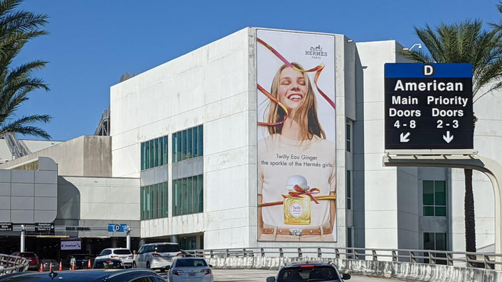 Exterior Wall Banner (3180), Miami International Airport North Terminal, Miami