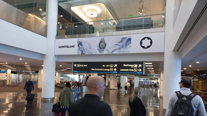 Overhead Banner (2172), Miami International Airport North Terminal, Miami