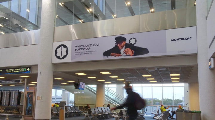 Overhead Banner (2198), Miami International Airport North Terminal, Miami
