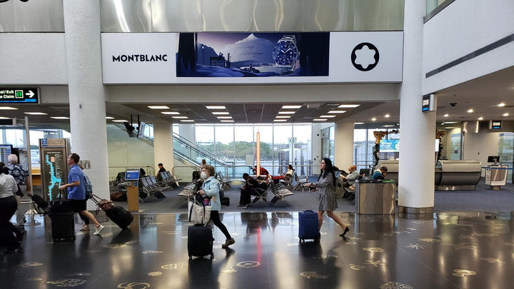 Overhead Banner Package (2182, 2184), Miami International Airport North Terminal, Miami
