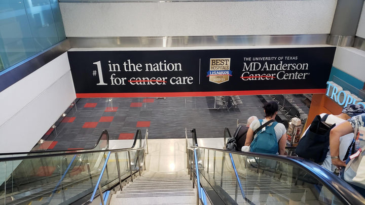 Overhead Escalator Wrap (2413), Miami International Airport North Terminal, Miami