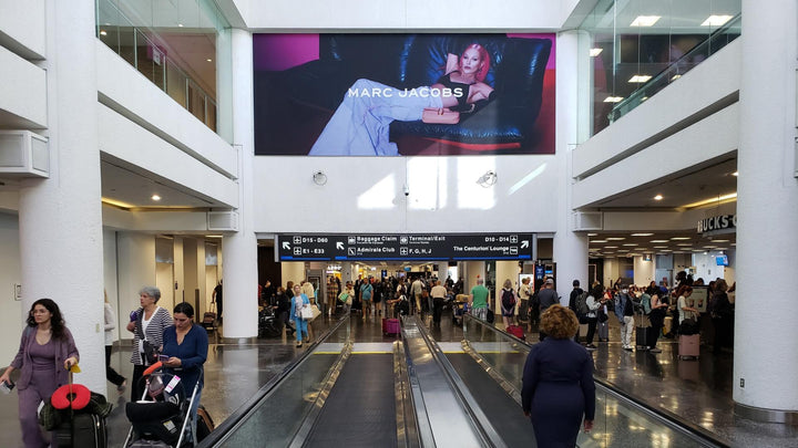 Overhead Walkway Banner (2151), Miami International Airport North Terminal, Miami