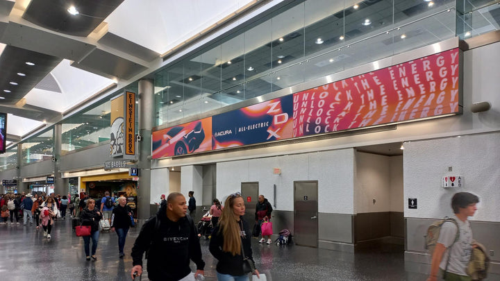 Overhead Wall Wrap (2475), Miami International Airport North Terminal, Miami