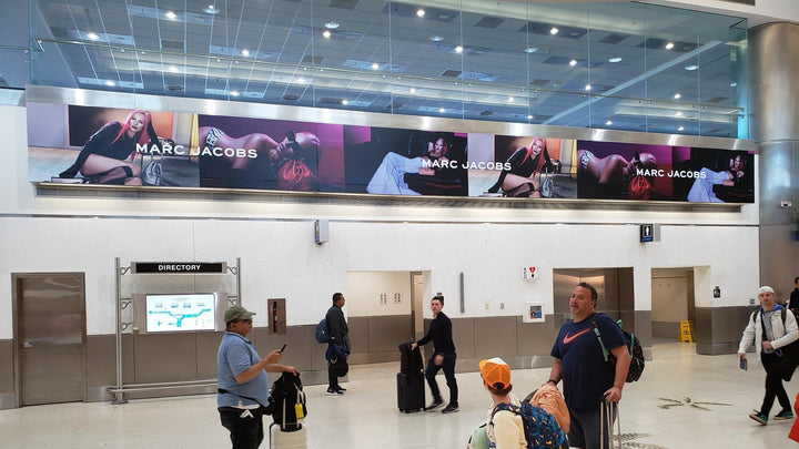 Overhead Wall Wrap (2484), Miami International Airport North Terminal, Miami