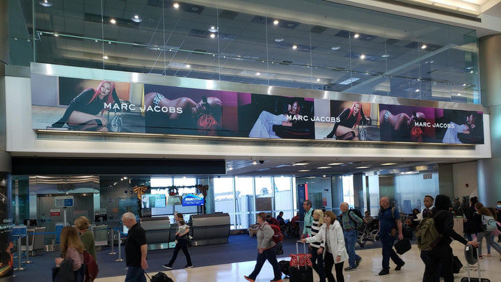Overhead Wall Wrap (2485), Miami International Airport North Terminal, Miami