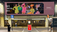 Exterior Overhead Banner (0002), Midway Airport, Chicago