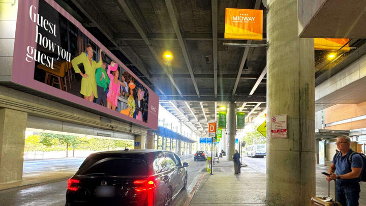 Exterior Overhead Banner (0003), Midway Airport, Chicago