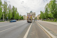 Open-Top Tourist Bus Advertising, Munich