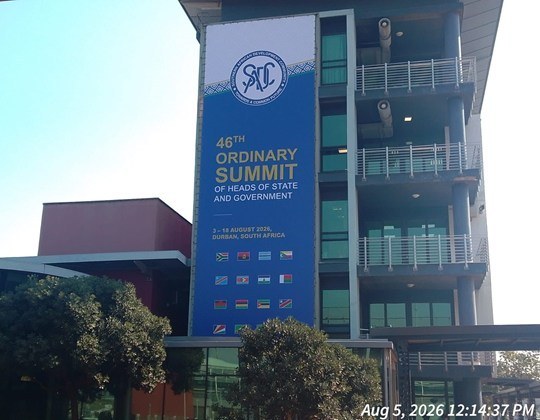 Office Block Wall Facing Car Rentals, King Shaka International Airport, Durban