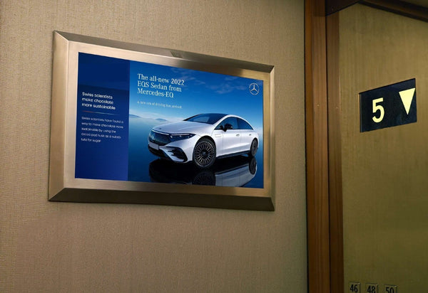 Office Elevator Screens, One Central, Dubai — image 2
