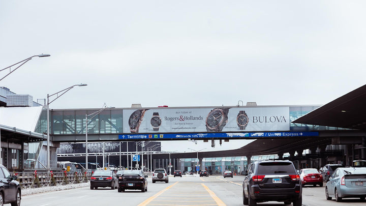 Skybridge Banner (0001), O'Hare Airport, Chicago