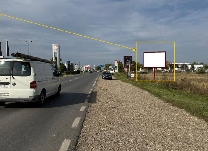 Oradea Calea Clujului Backlit Billboard, Romania